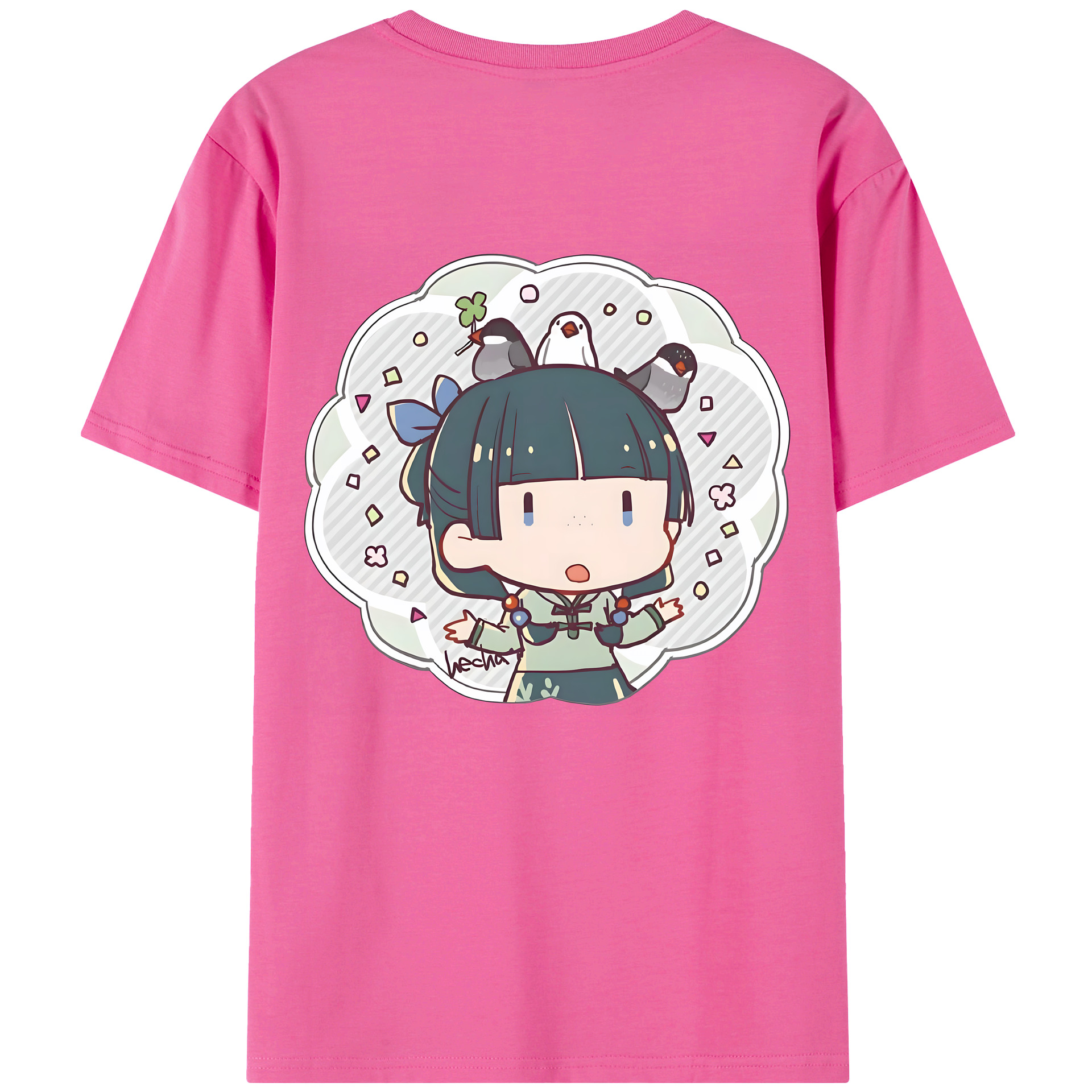 （画像用） 薬屋のひとりごと The Apothecary Diaries レディース半袖Tシャツ(バックプリント)